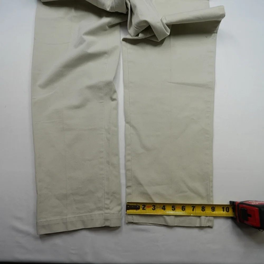 Polo Ralph Lauren Classic fit pants chino‎ golf 33x34 khaki vintage Made in USA